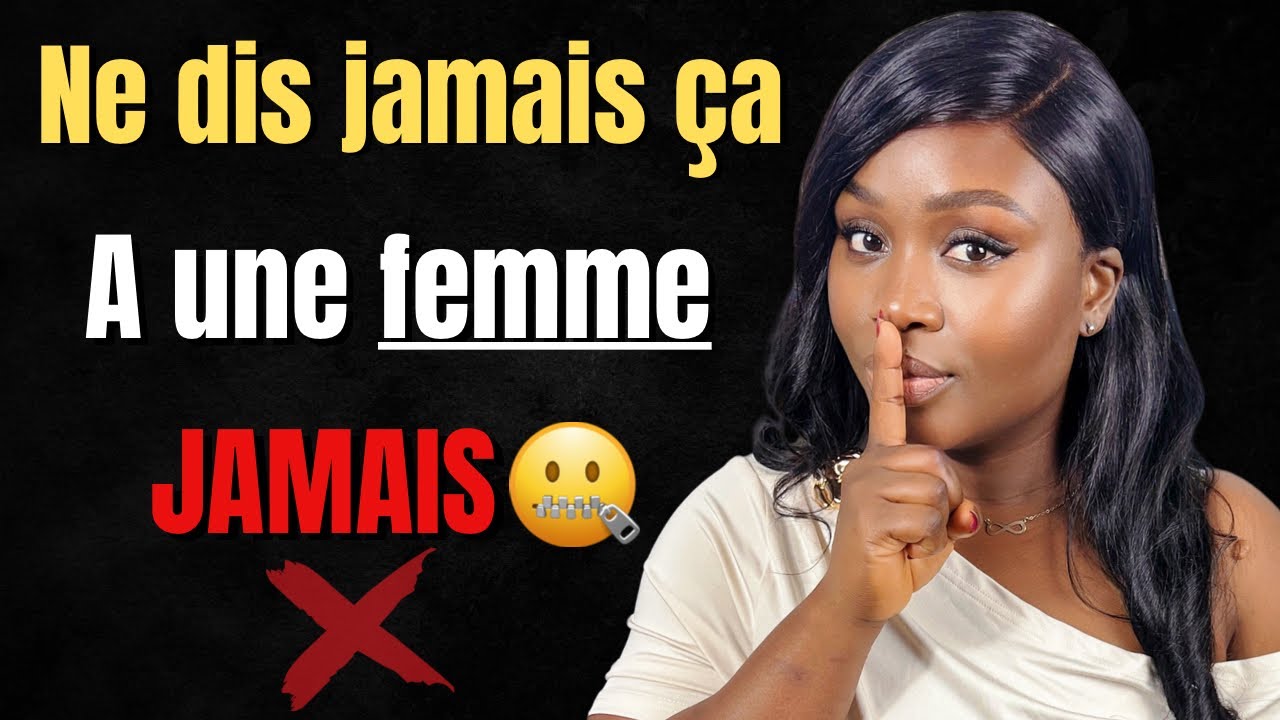 Ne dis jamais CES 3 CHOSES À UNE FEMME. Garde ton pouvoir d’homme #relation #couple