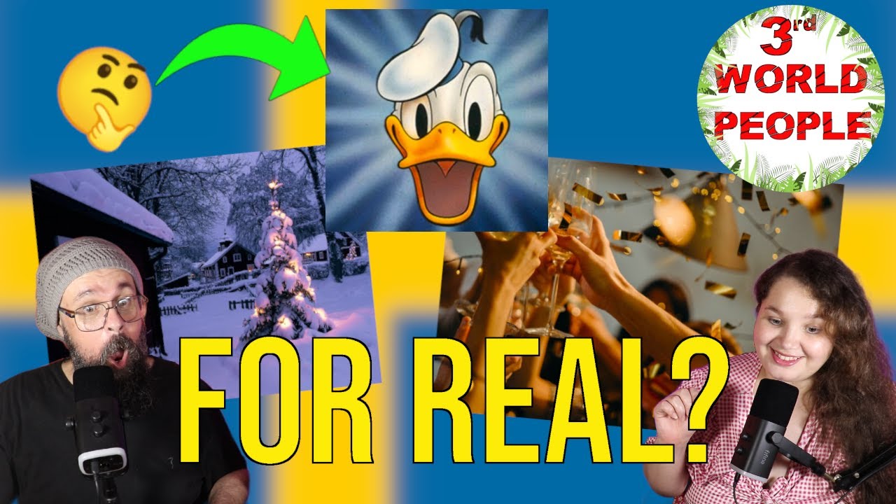 3rd WORLD PEOPLE REACT: SWEDISH CHRISTMAS TRADITIONS | SWEDEN REACTION