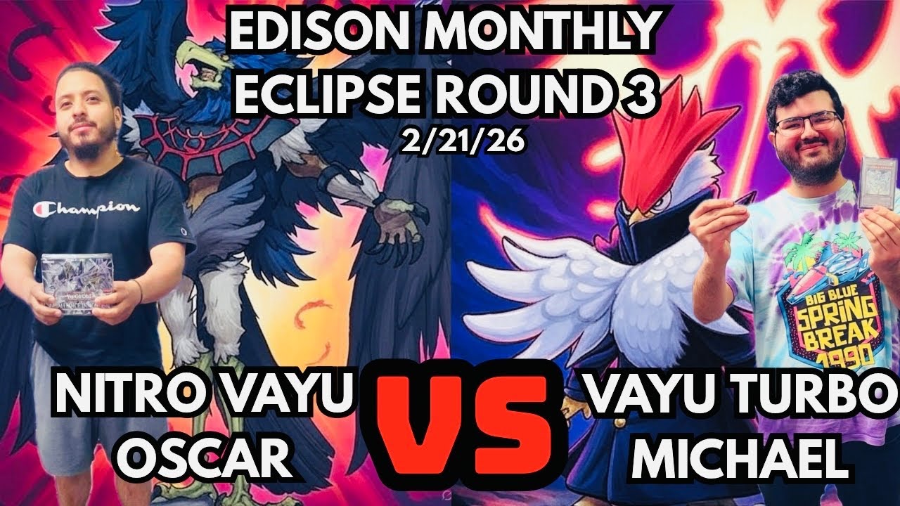 Третий раунд ежемесячного выпуска Edison Monthly: Vayu Turbo против Nitro Vayu!