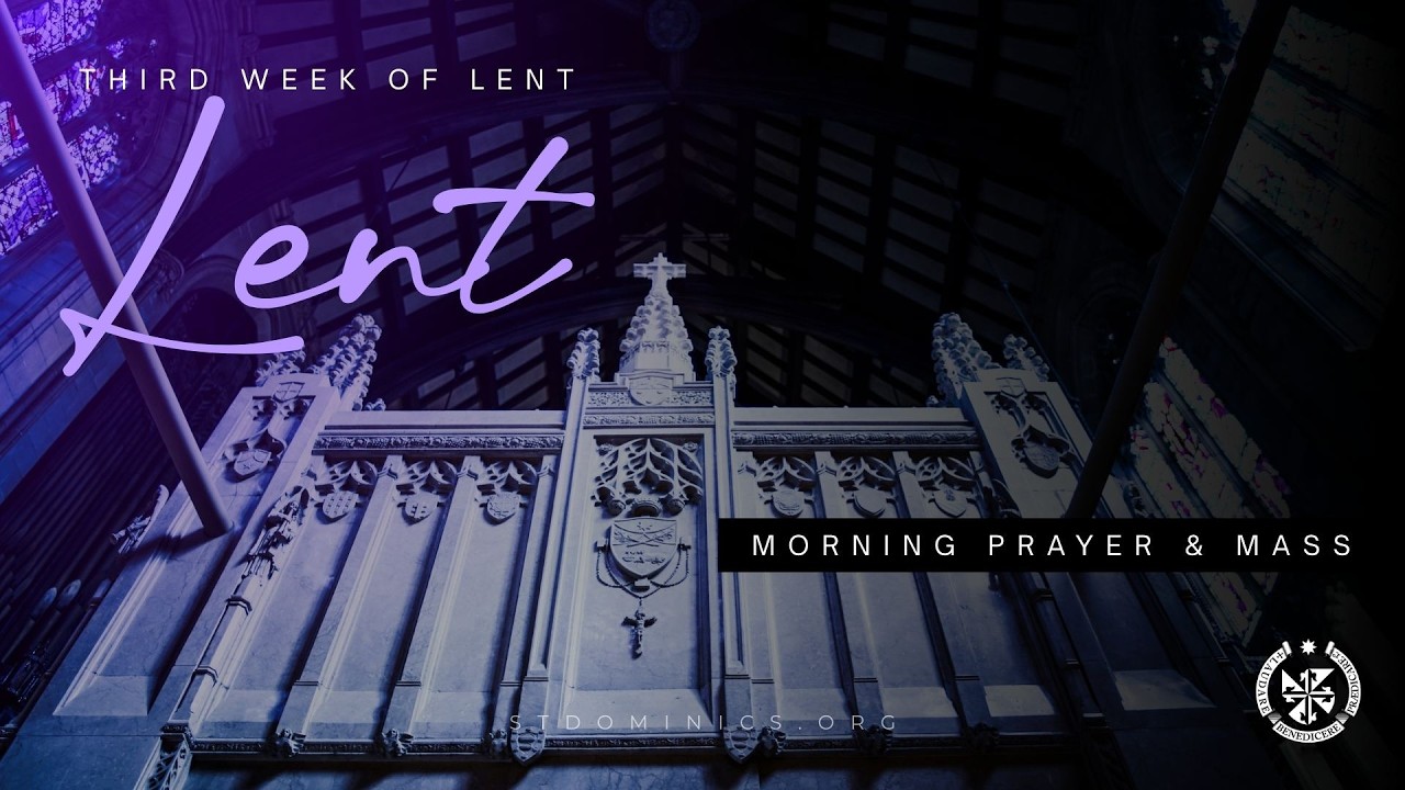 3/11/26 Wednesday | 7:15 Prayer & 8:00 Mass