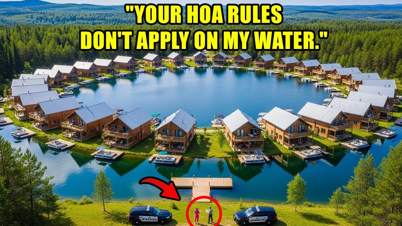 HOA Built 127 Vacation Cabins on My Lake — I Used Water Rights to Shut Them Down Legally Now Fast