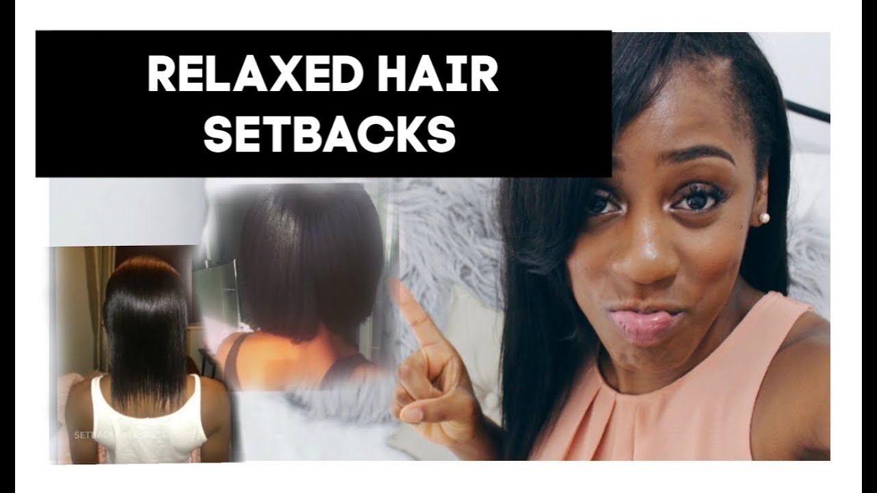 My Relaxed Hair Journey Detailed Set Backs | With Pics