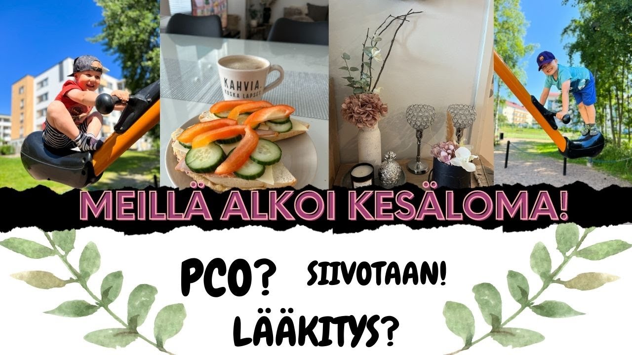 KESÄLOMA / MULLA TODETTIIN PCOS / HELPOTUS / TÄSTÄ TARINA ALKAA