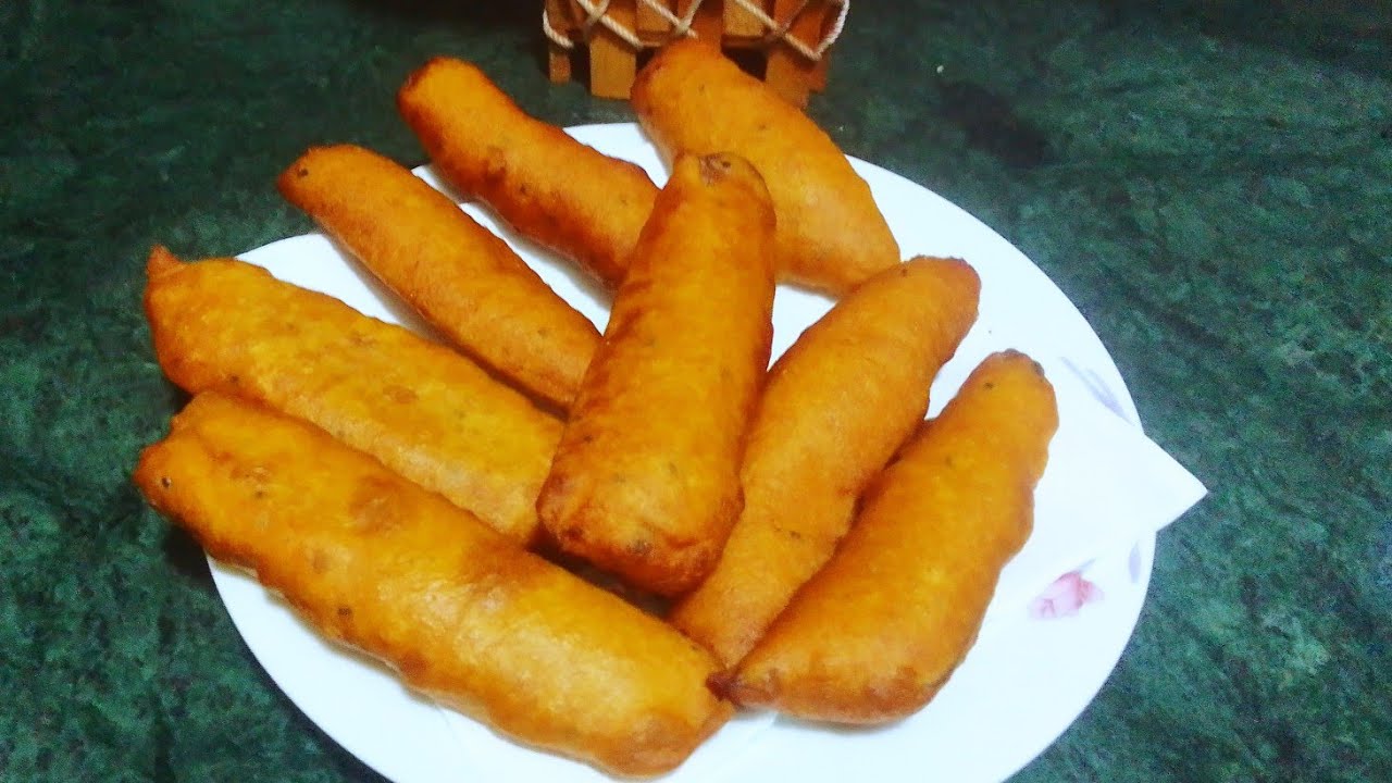 কাঁচা পেপের বেগুনি রেসিপি 