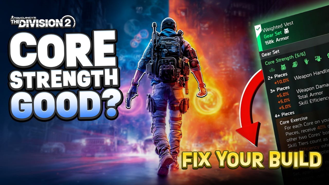 Сила основного персонажа в Division 2: действительно ли она полезна? (Исправьте свой билд)