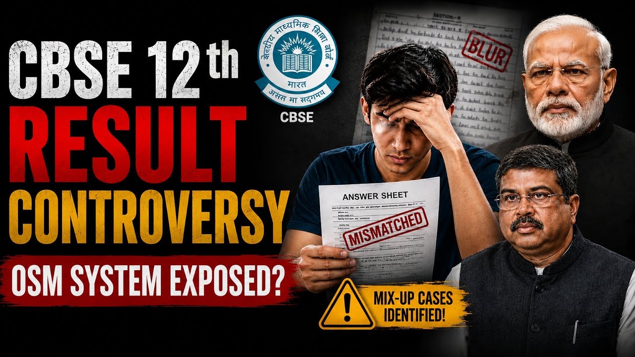 The CBSE OSM Scam: How 13,000+ Answer Sheets Failed | Vedant Srivastava 