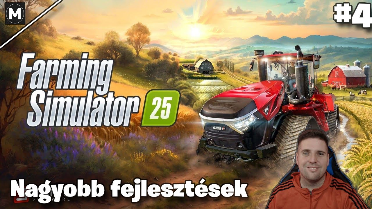 Farming Simulator 25 – Nagyobb fejlesztések a farmon | FS25 Magyar #4