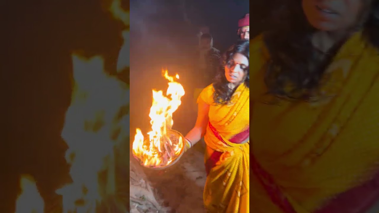 (सत्य दरबार अंधरी)  महेश भैया ग्राम गनौली गुसाई स्थापना (Darbhnga)  भगवती आहूत 🙏🚩 08/02/2026 