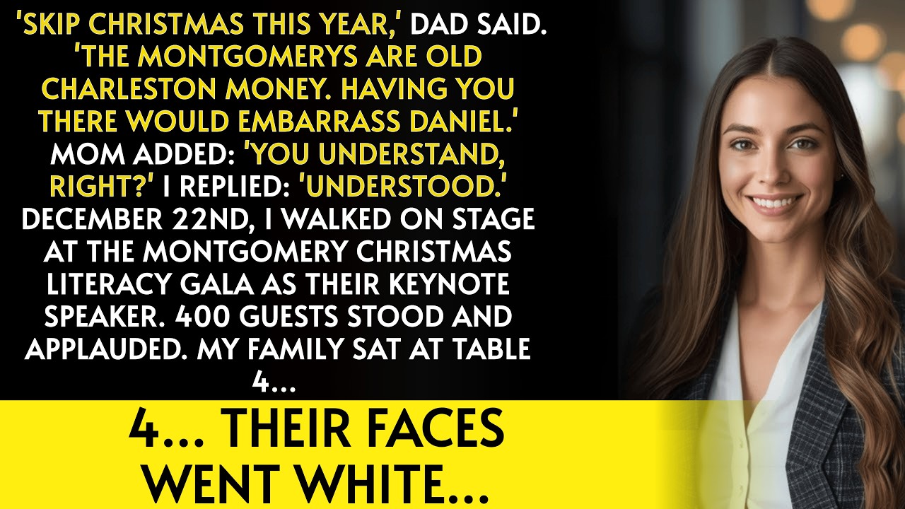 Dad Said 'Skip Christmas - You'll Embarrass the Montgomerys' - Then I Was Announced as Th...