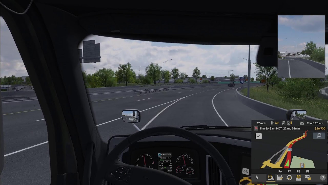 American Truck Simulator - Solo hauling