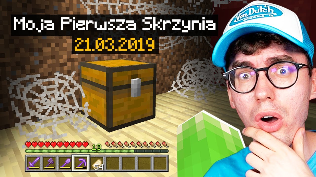 NIE OTWIERAŁEM TEJ SKRZYNI 6 LAT w Minecraft.... (co tam jest?)