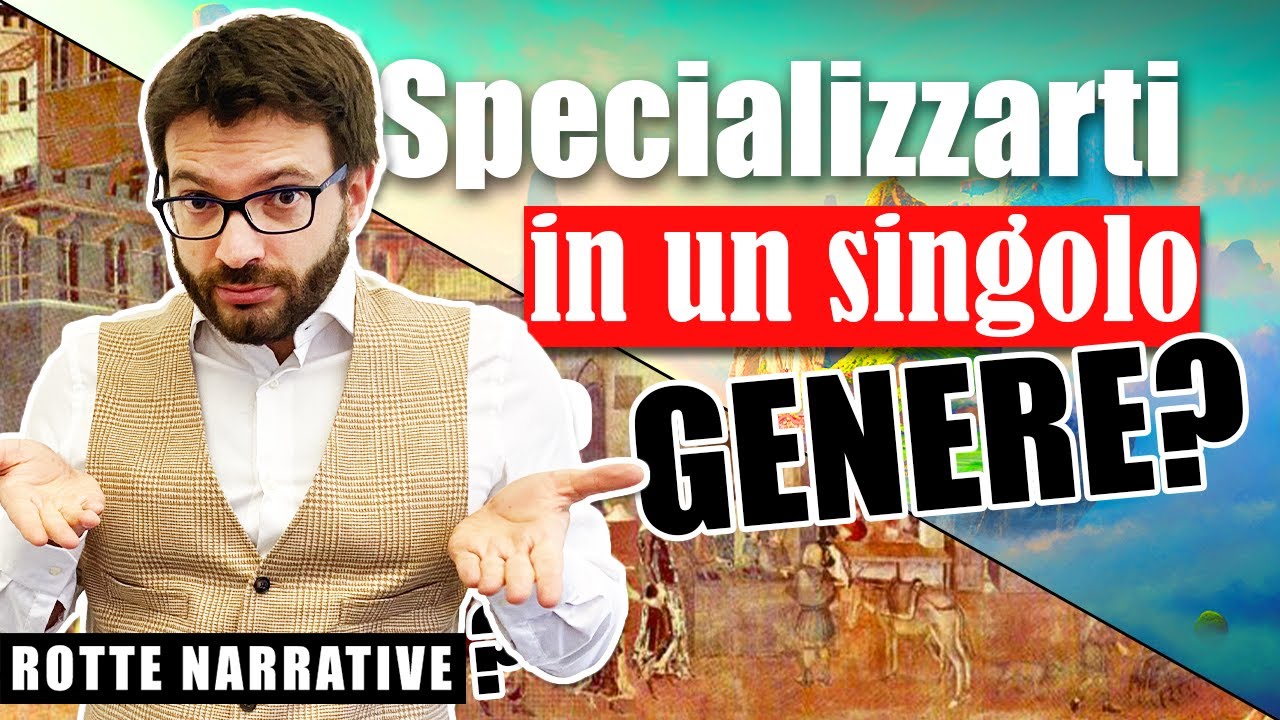 Generi letterari: meglio specializzarti o spaziare?