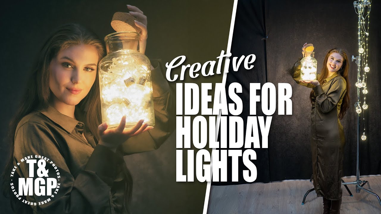 Tips for Capturing Portraits Using Holiday Lights | Take & Make Great Photography with Gavin Hoey