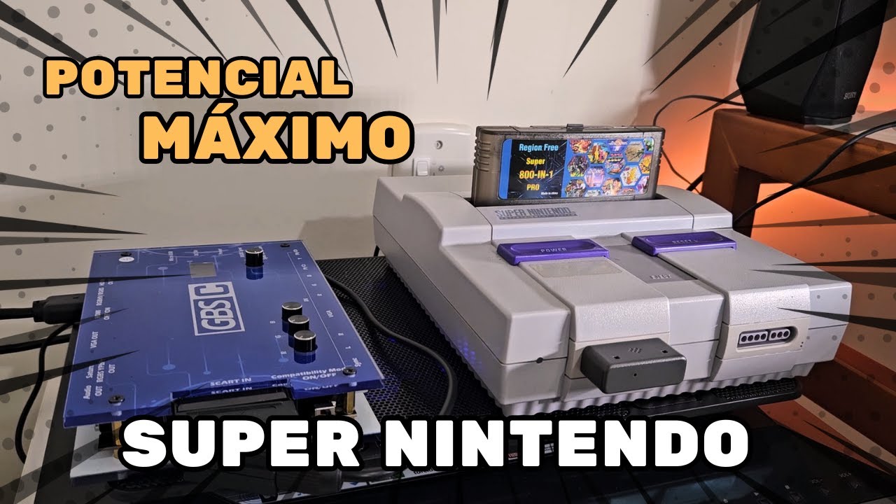 Extraindo 100% do Super Nintendo em 2024!