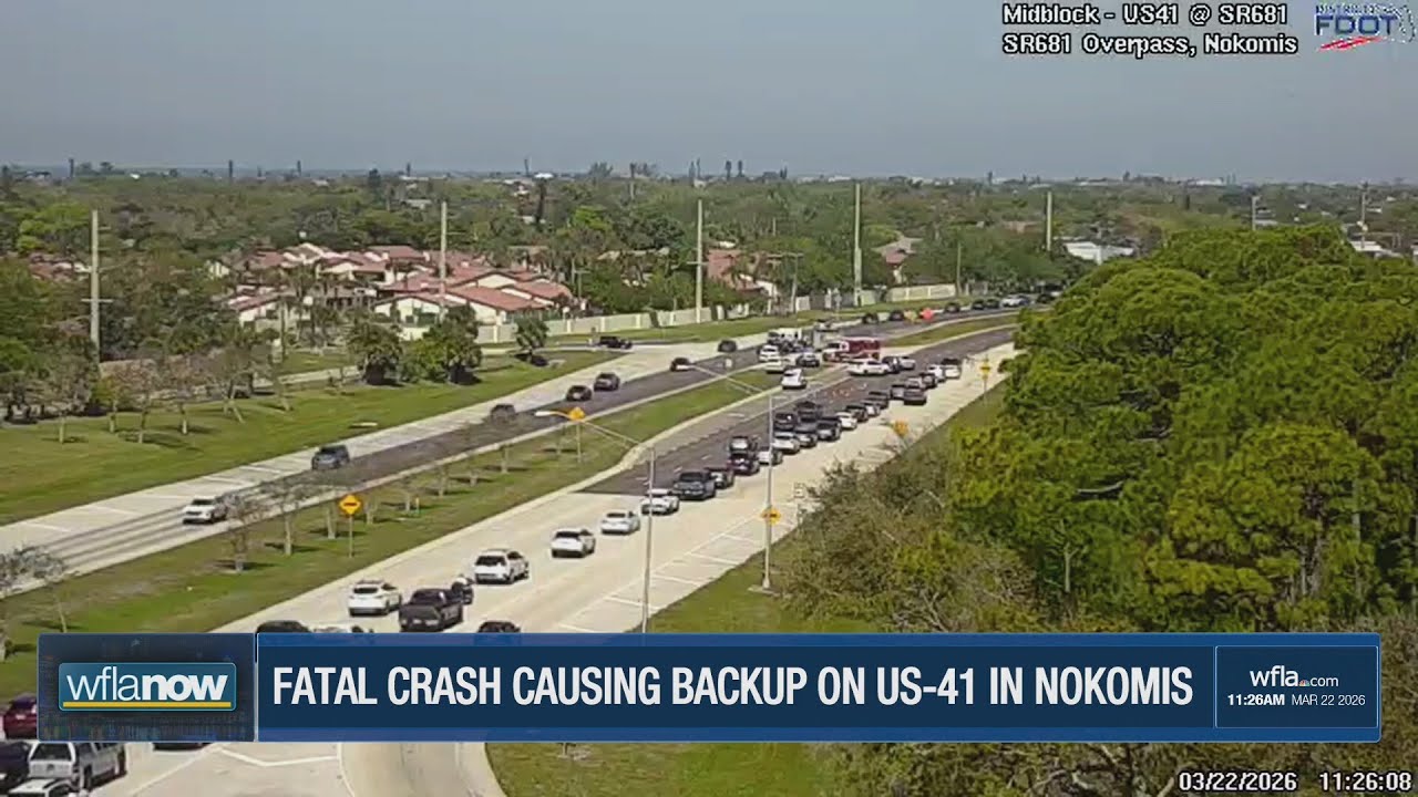 1 killed in crash on US-41 in Nokomis