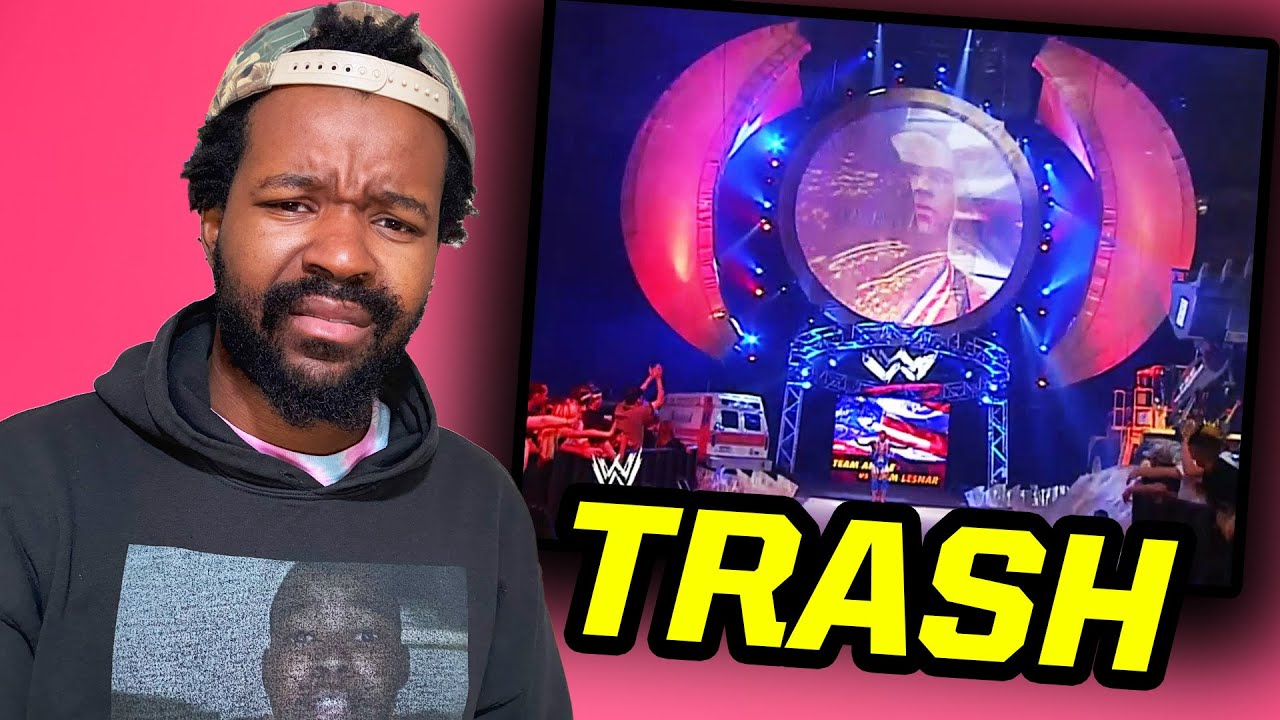 THESE WWE STAGES ARE TRASH!