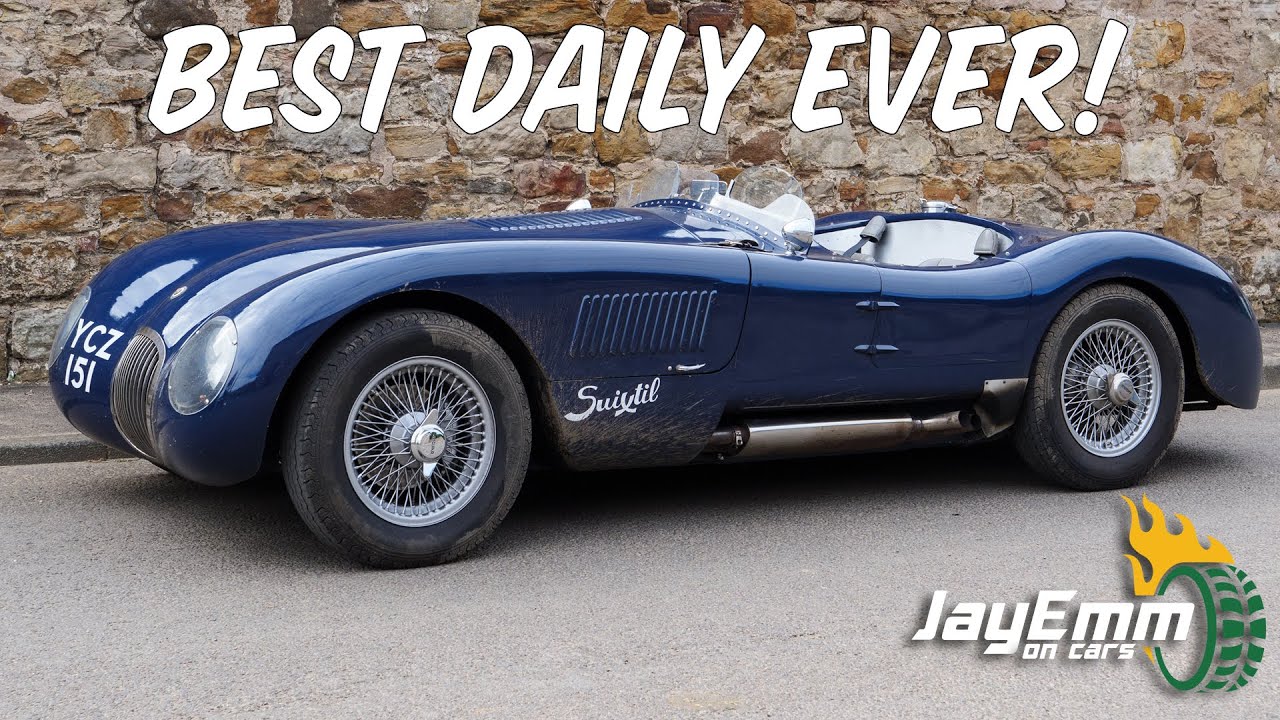 Невероятная реплика Jaguar C-Type для ежедневного использования — на дорогах Шотландии