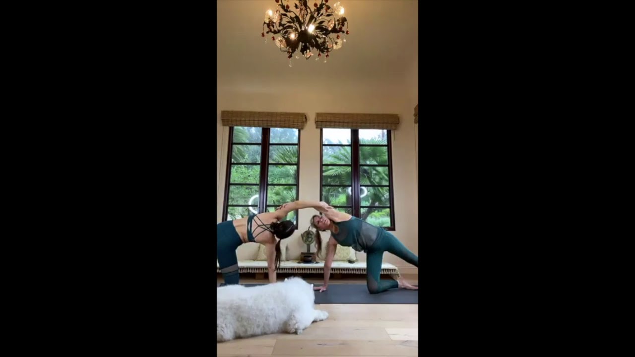 Mother - Daughter Partner Yoga