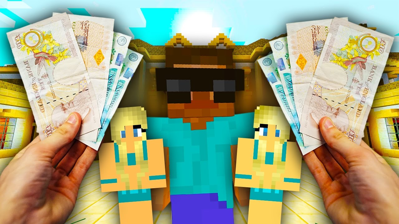 REALISTIC MINECRAFT - STEVE BECOMES A BILLIONAIRE!