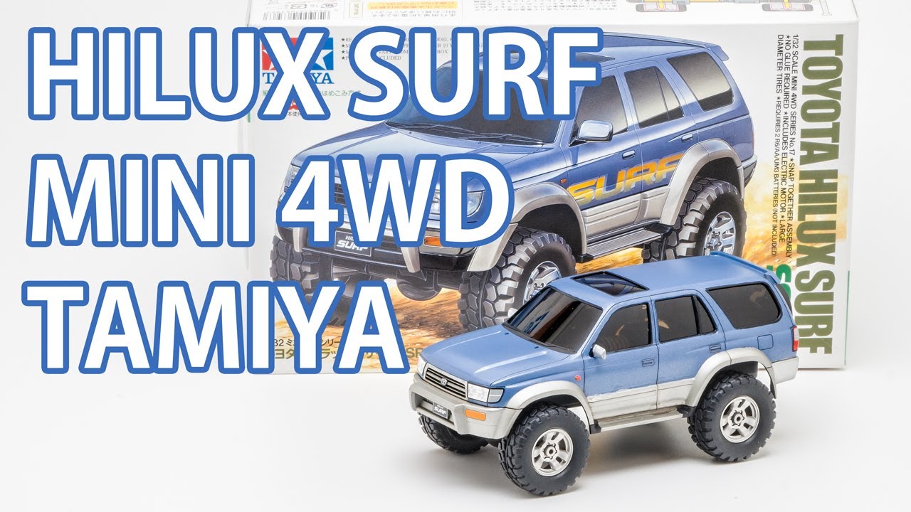 Tamiya 4WD  - Toyota Hilux Surf SSR-G #scalemodel