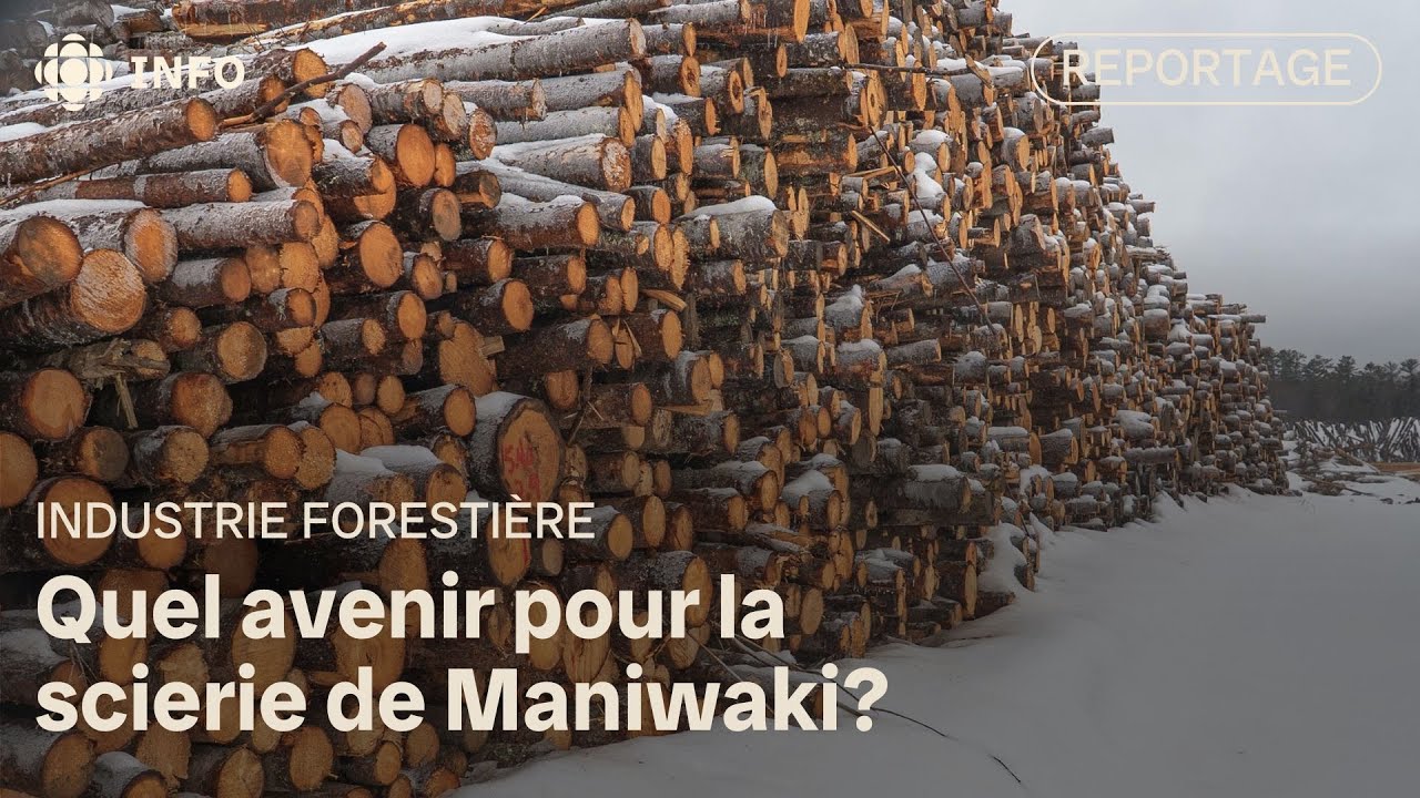 La scierie Domtar de Maniwaki ne sait toujours pas quand elle pourra reprendre du service