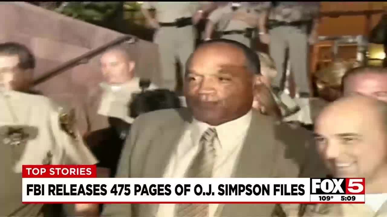 FBI releases O.J. Simpson files