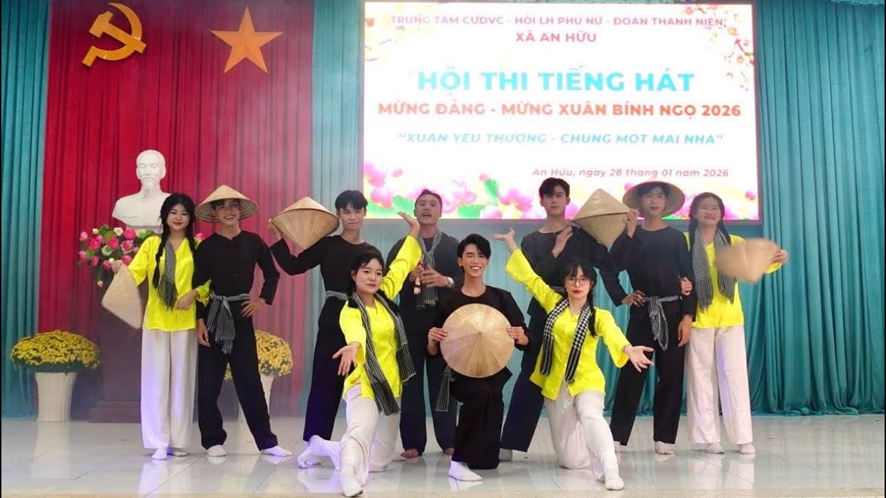 Hát Múa Mời Anh Về Thăm Quê Em | Trường THPT Lê Thanh Hiền | Mừng Đảng - Mừng Xuân Bính Ngọ 2026 