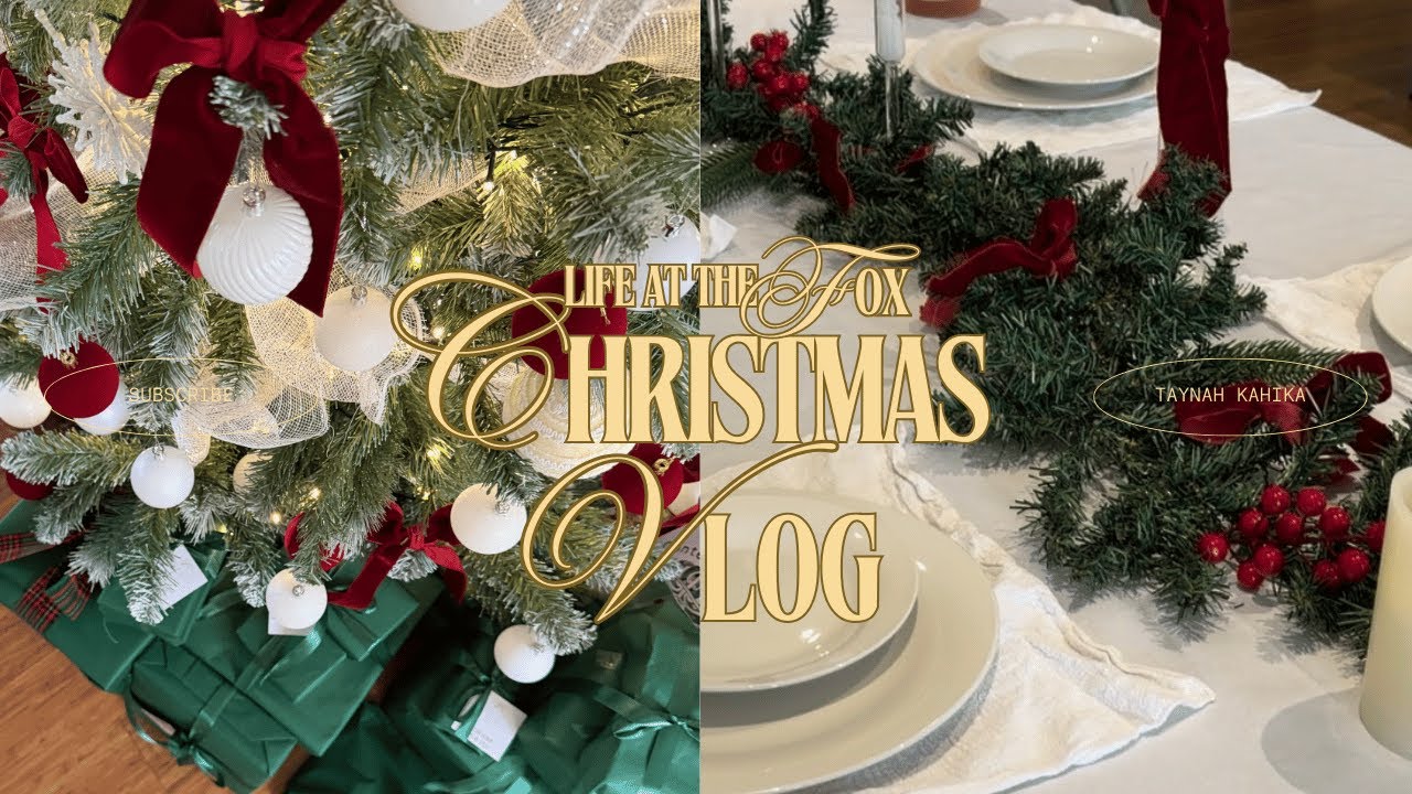 The Most Wholesome Christmas Vlog 🎁 (Family, Presents, & Magical Lights)