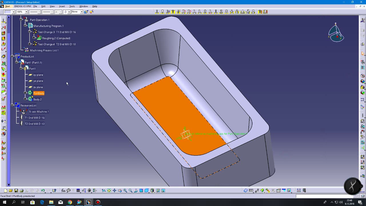 Catia V5_Multi-Axis Curve Machining