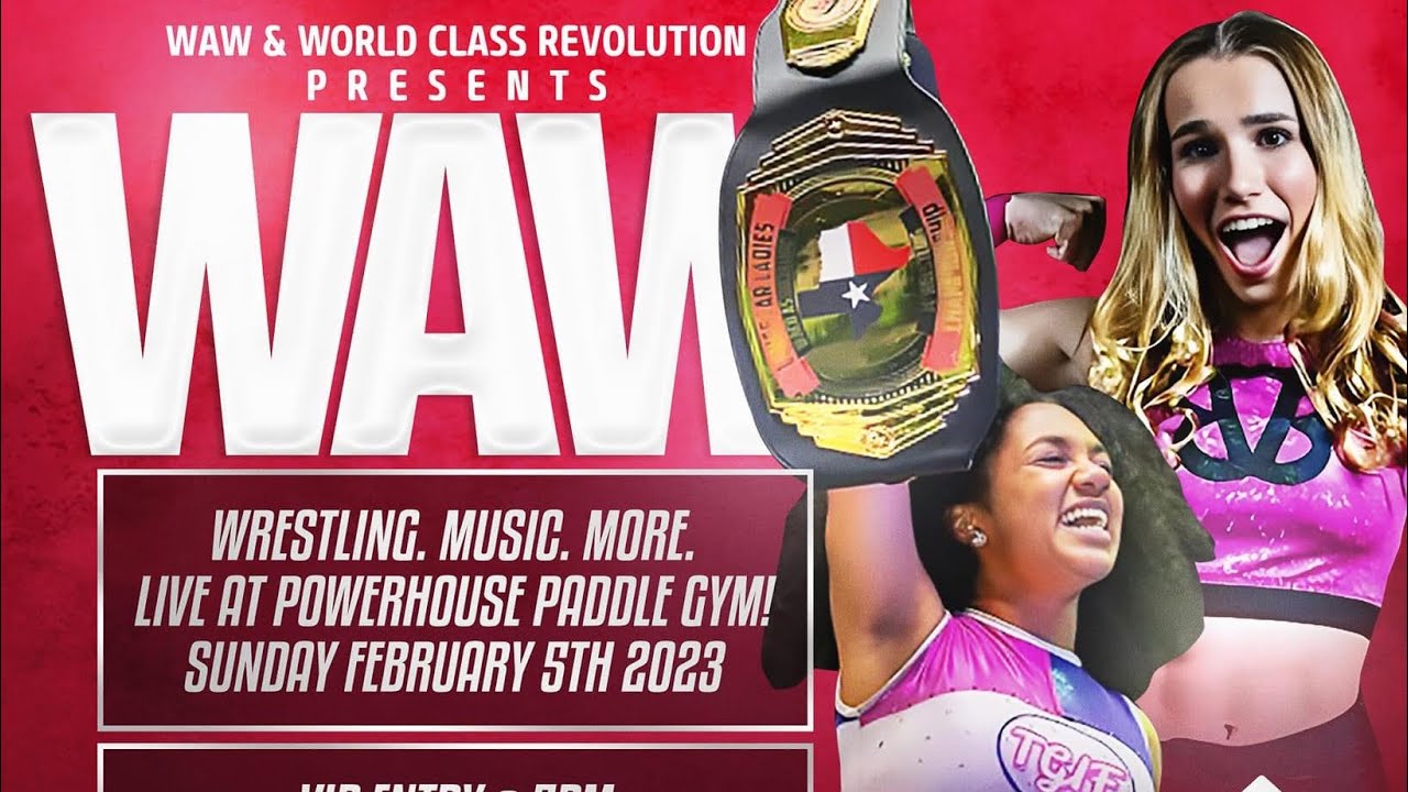 Mia Friday(c) vs Brittnie Brooks WAW Lonestar Ladies Championship | 2.5.23