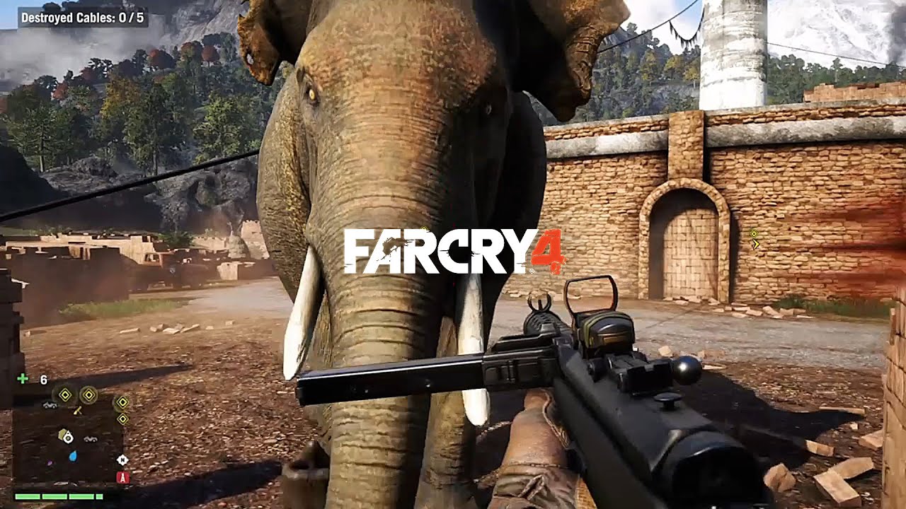 Far Cry 4- Elephant Rampage