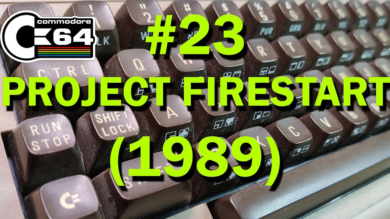 #23 Project Firestart (1989) - Commodore 64 - 40 Years 40 Games