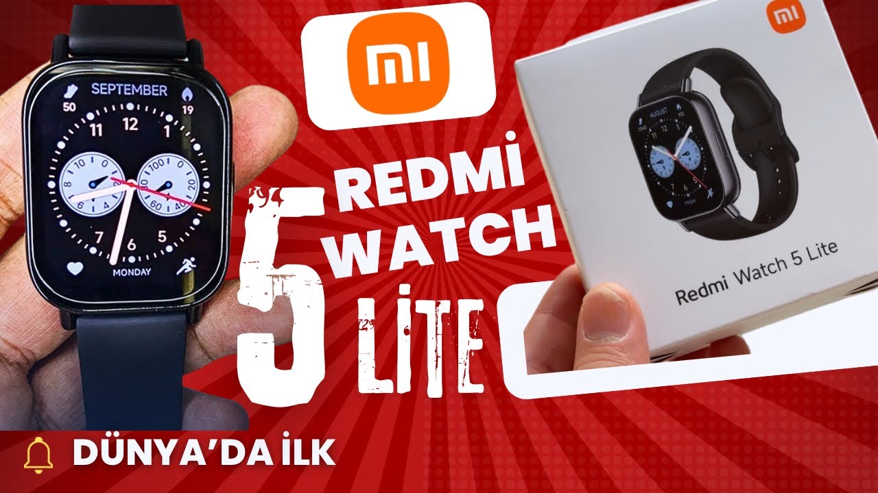 Xiaomi Redmi Watch 5 LİTE Akıllı Saat •DÜNYA'DA İLK Detaylı İnceleme ( KALİTE )