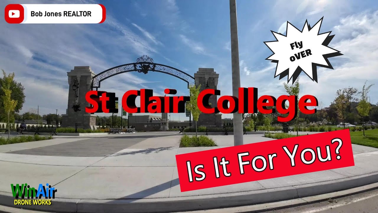 Кампус колледжа Сент-Клер в Виндзоре — #stclaircollege#windsor#collegelife #stclairsaints#windsor...