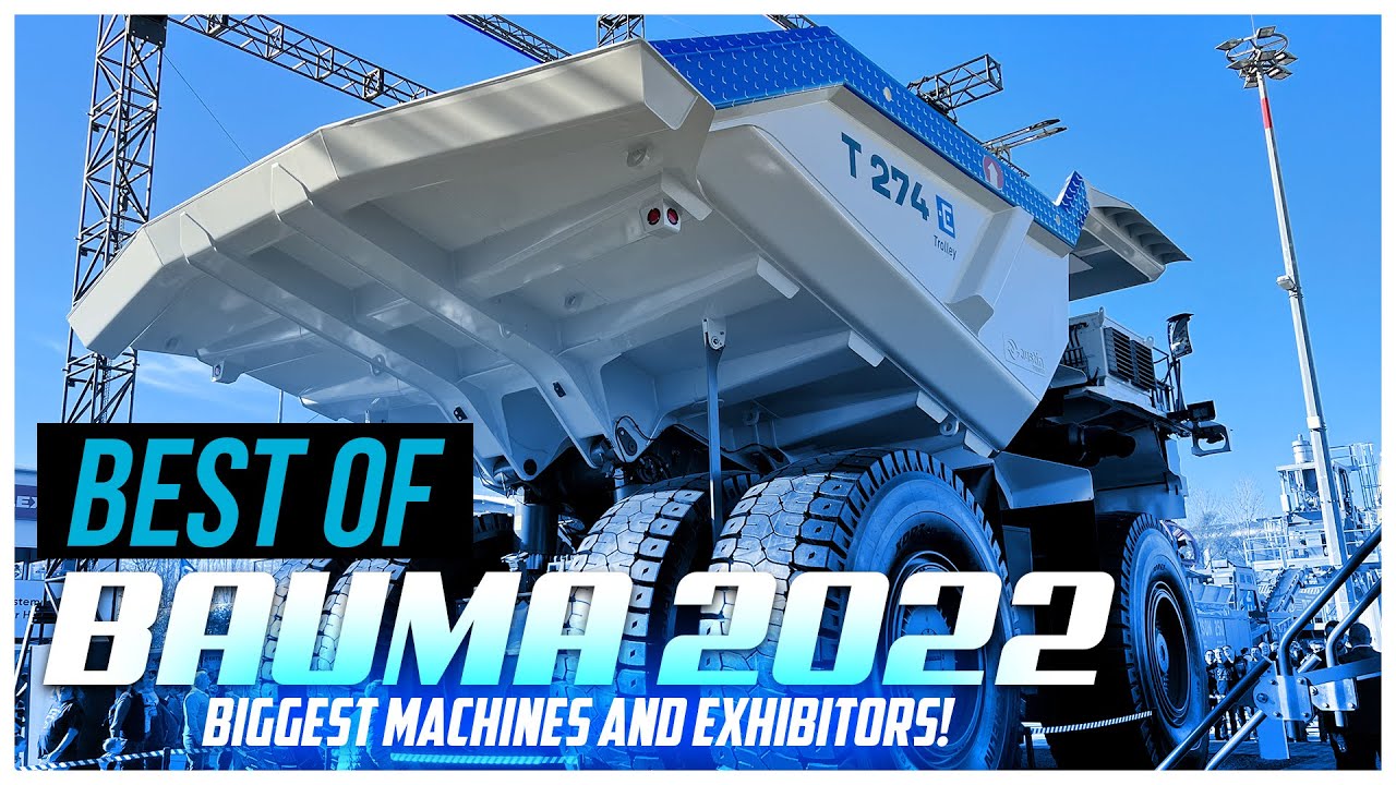 Largest construction machines in the world! | BEST OF BAUMA 2022