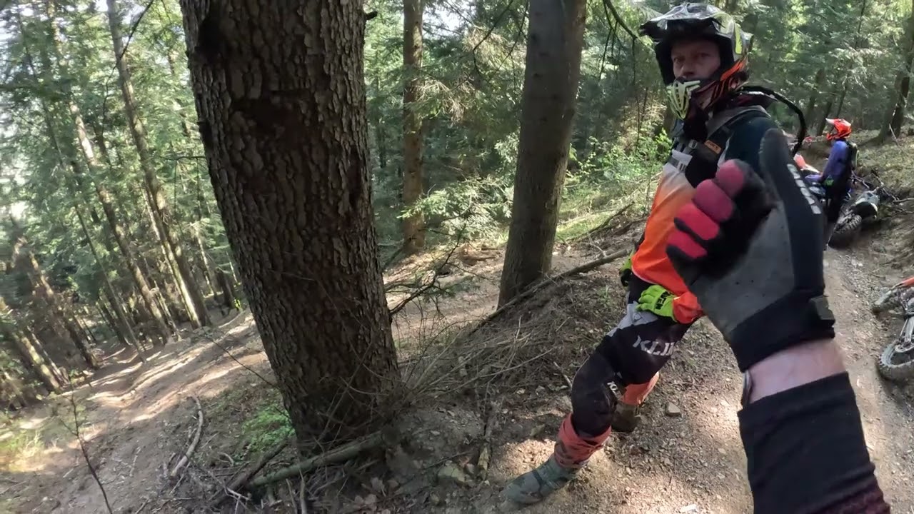 Poland - enduro riding in the mountains Day3