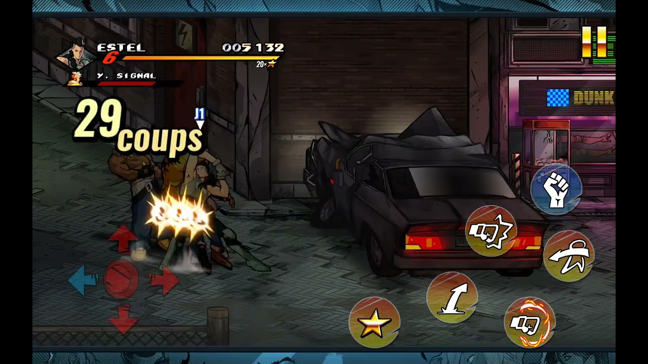 Streets of rage 4 gameplay avec estel