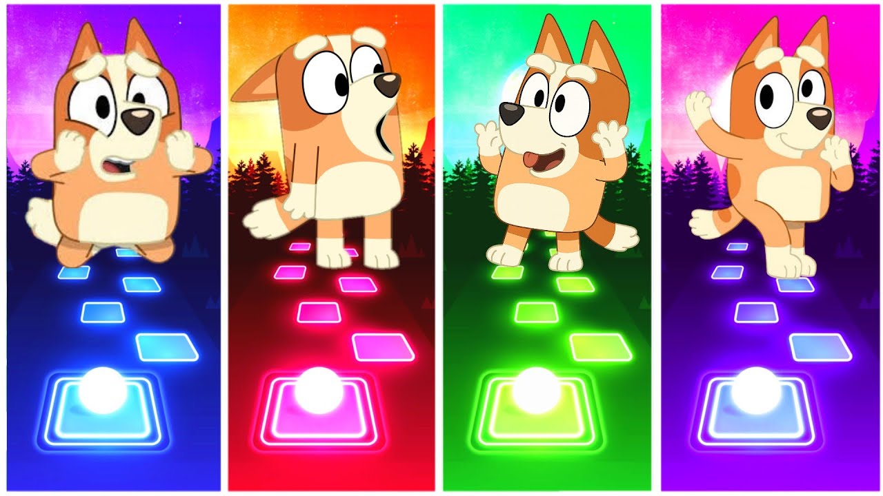 BLUEY BINGO-MINISODES FRIENDS 🆚 BLEUY MEGIC 🆚 BLUET FUNNY MOMeNTS ★★TILES HOP BeamNG.drive #962