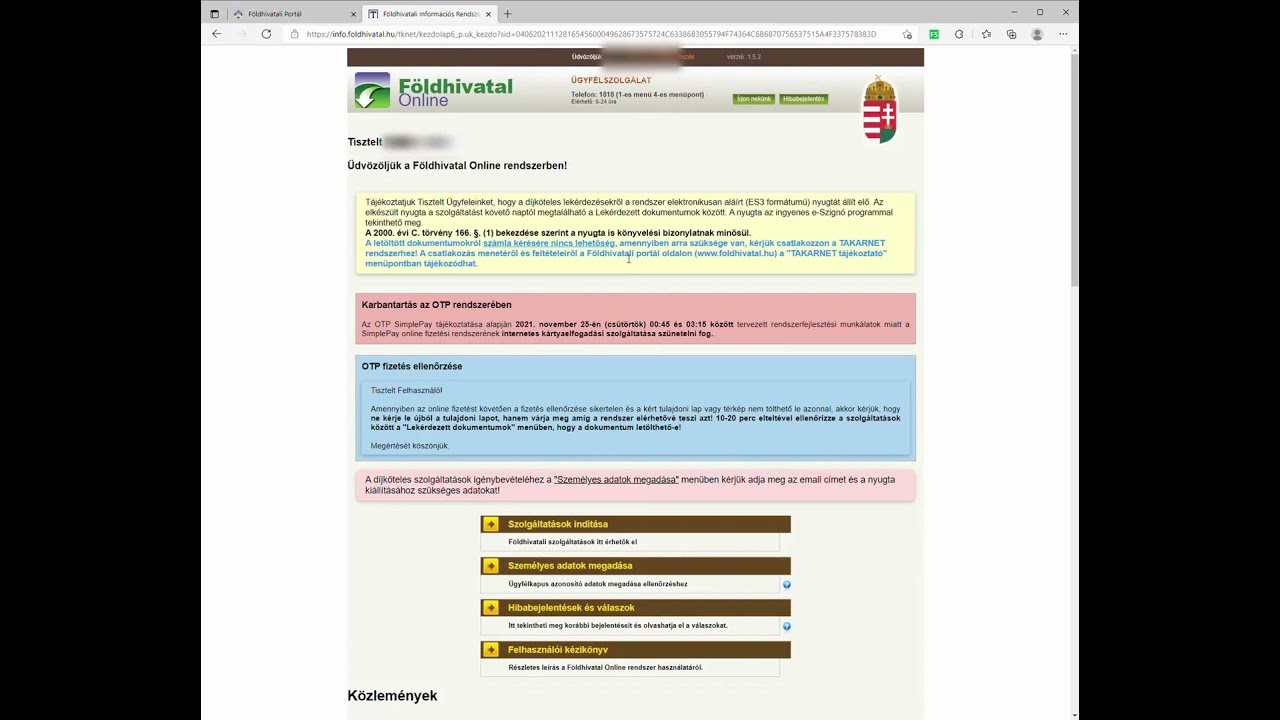Ingatlan tulajdoni lap letöltés