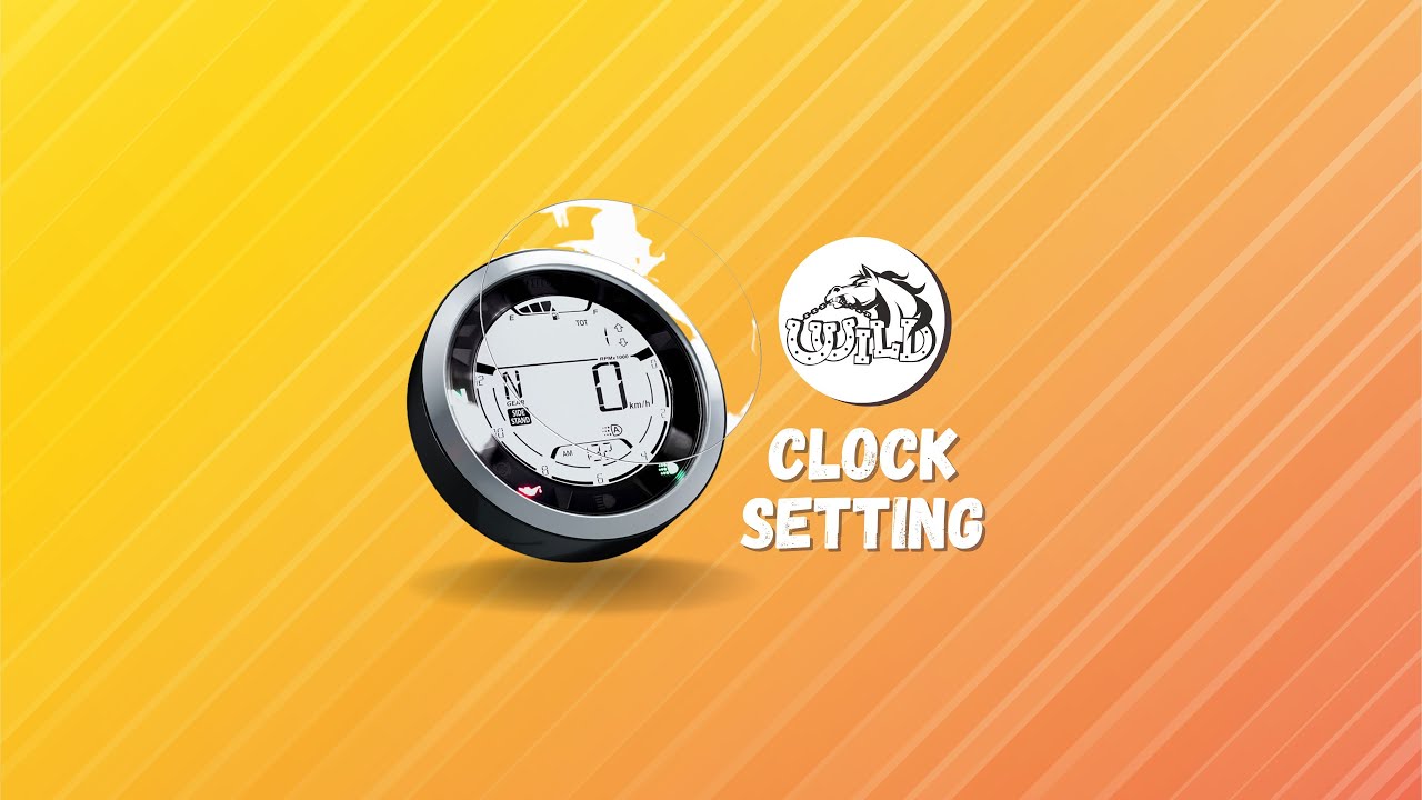 CLOCK Setting| Chỉnh đồng hồ giờ nhanh gọn trên Ducati Scrambler