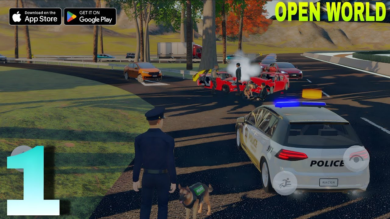 Police Simulator Patrol (Early Access) Open World Gameplay Android 