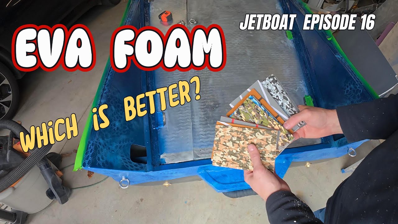 Jetboat 16 - EVA foam / Hydroturf vs Amazon