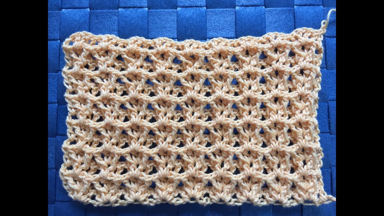 Crochet United Stitch Tutorial (ONE ROW REPEAT👍)~ Stitch for Shawls or Scarfs