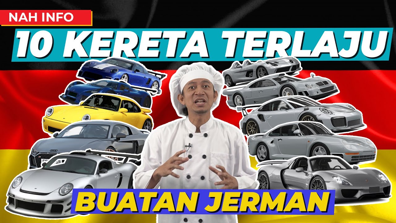 10 KERETA TERPANTAS DARI JERMAN!