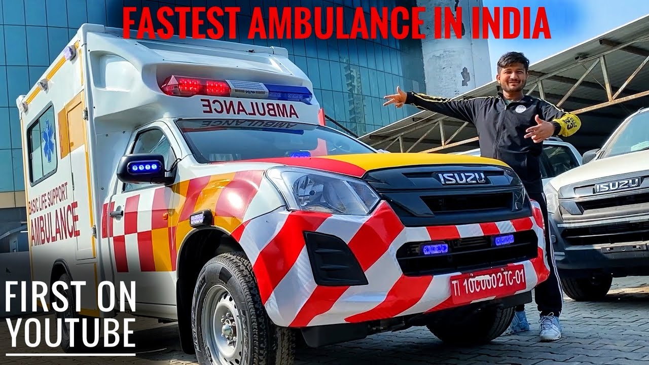 ISUZU D-Max Ambulance Launched | Detailed Walkaround | Clutchless Singh