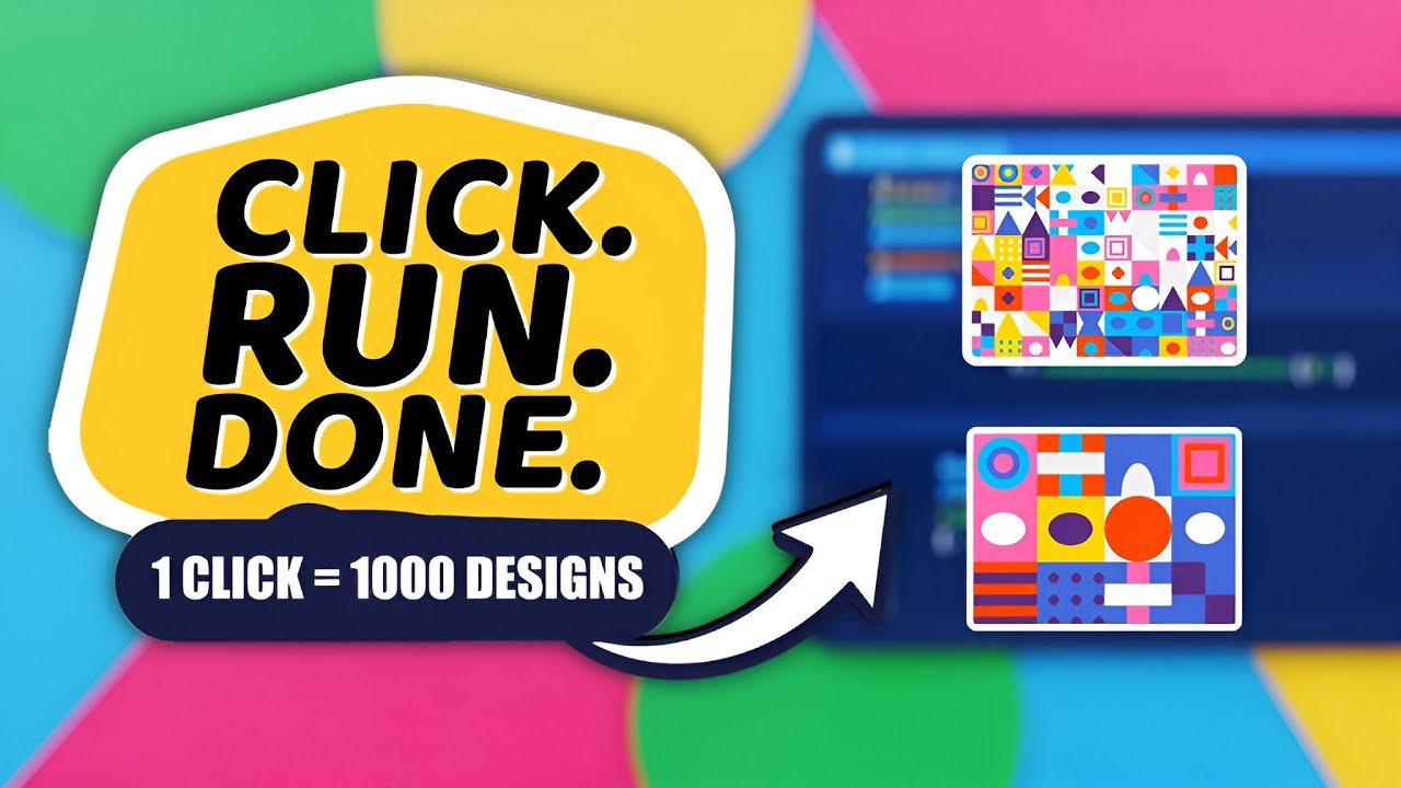 This Illustrator Script Creates 1000 Designs in ONE Click! 🤯-Micro Design Lab