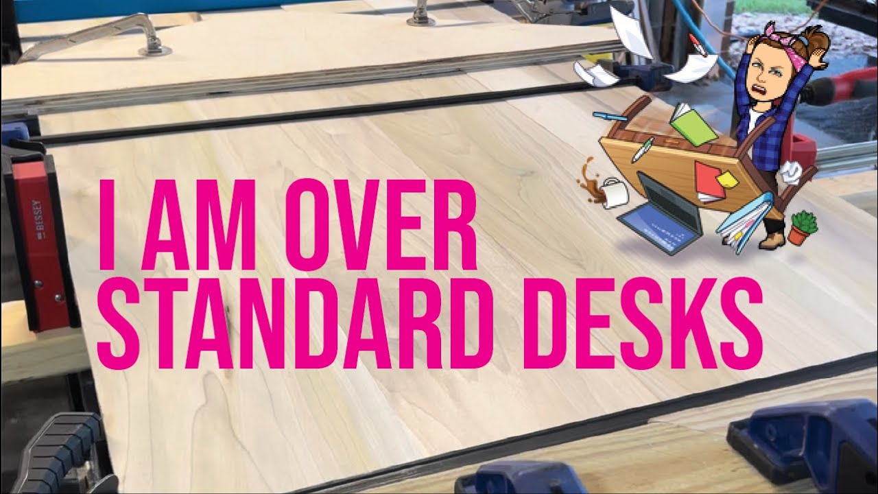 Custom Standing / Sitting Desk with Personalized Touches!