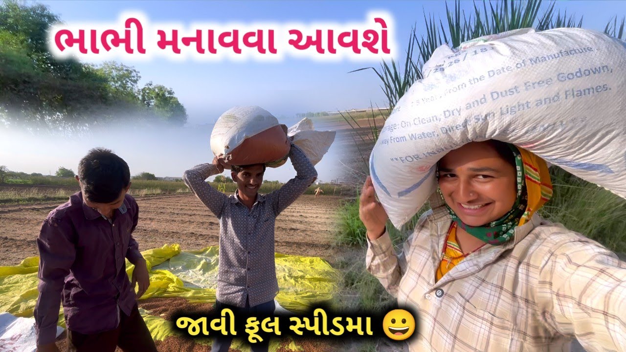 ભાભી મનાવવા આવે || Life at Botad Village Vlogs 