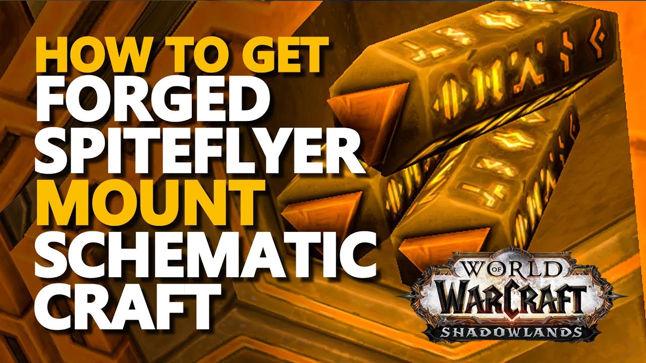 Schematic Forged Spiteflyer WoW Mount