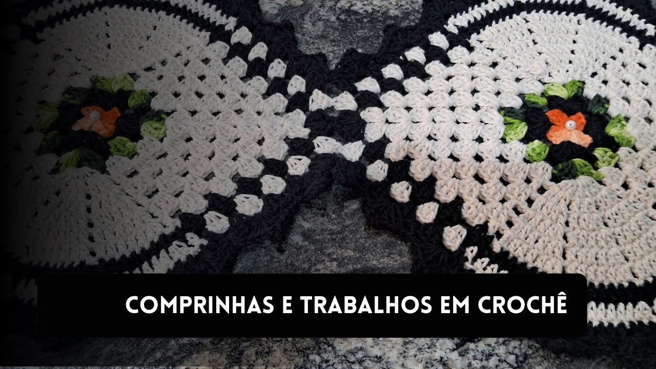 Compra de barbante e mostrando meus trabalhos em crochê | Aldara Ateliê